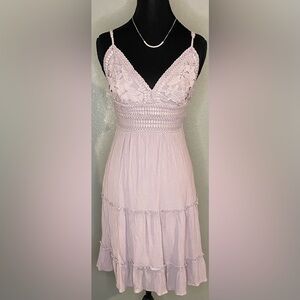Lavender Lace Dress